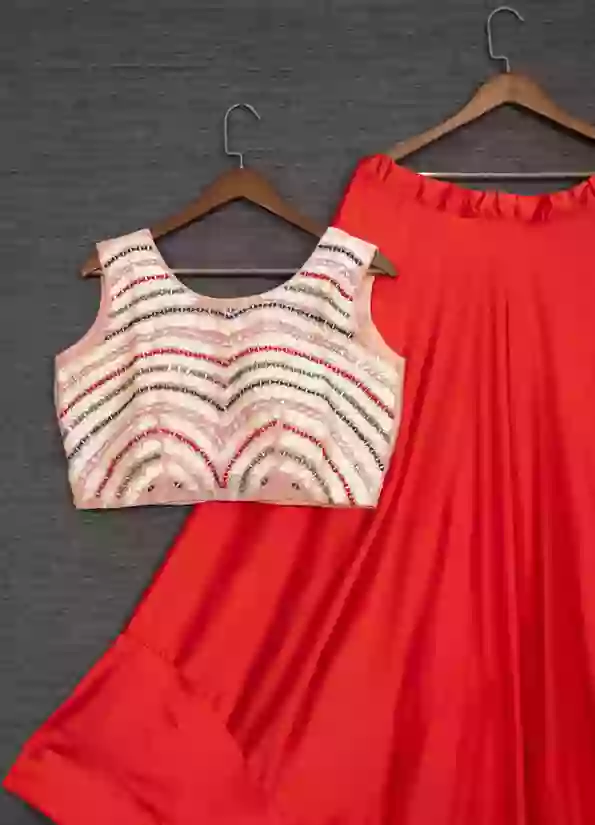 1103RED BLOUSE